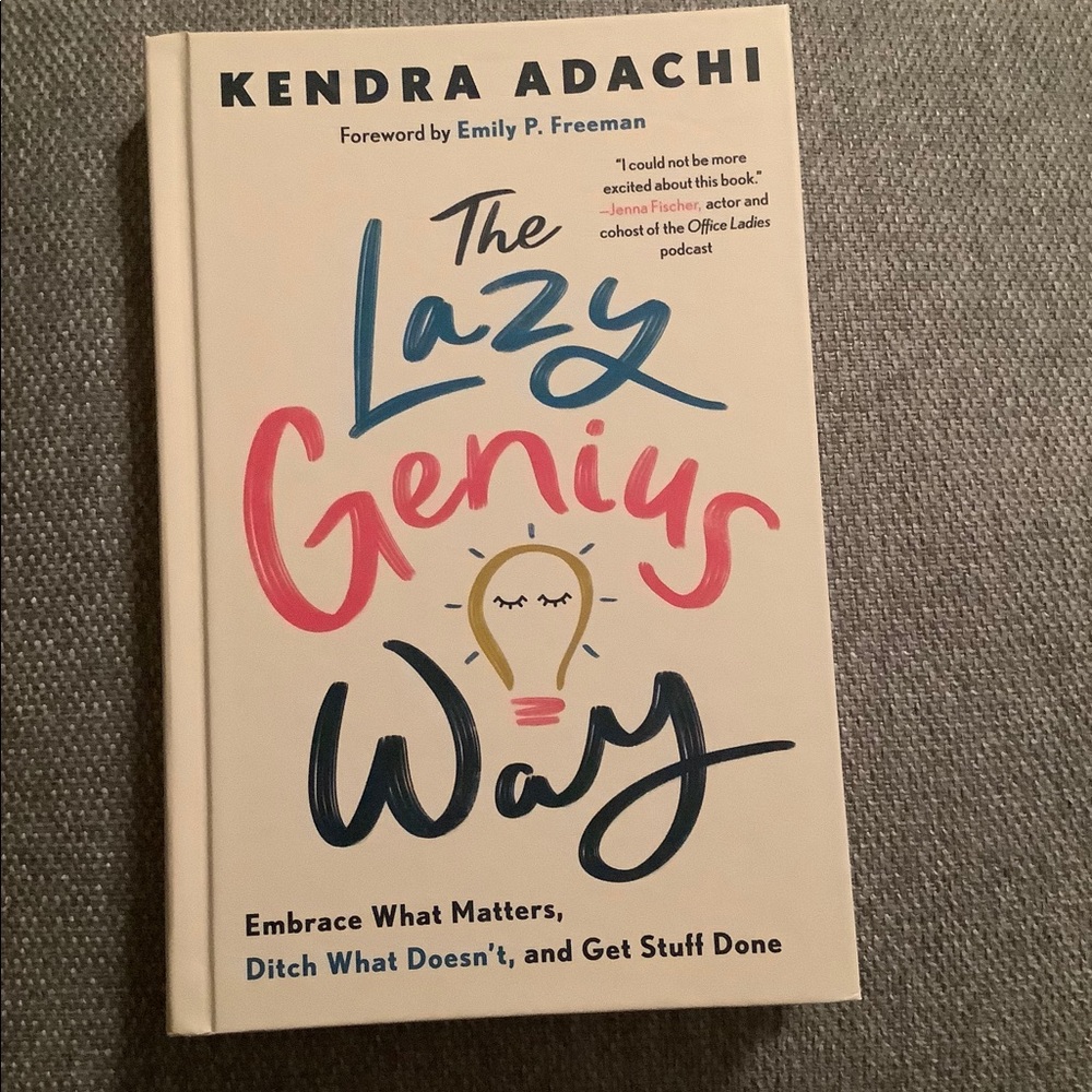 The Lazy Genius Way - Hard Cover